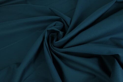 Japanese solid cotton lawn fabric teal blue