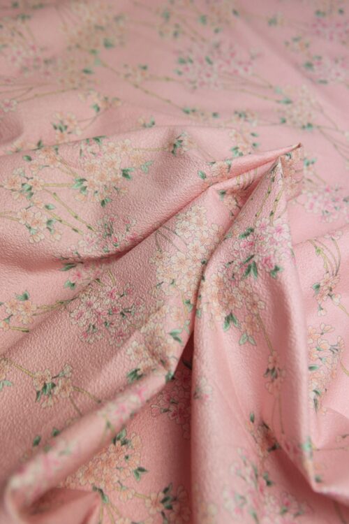 Pink Japanese Sakura fabric