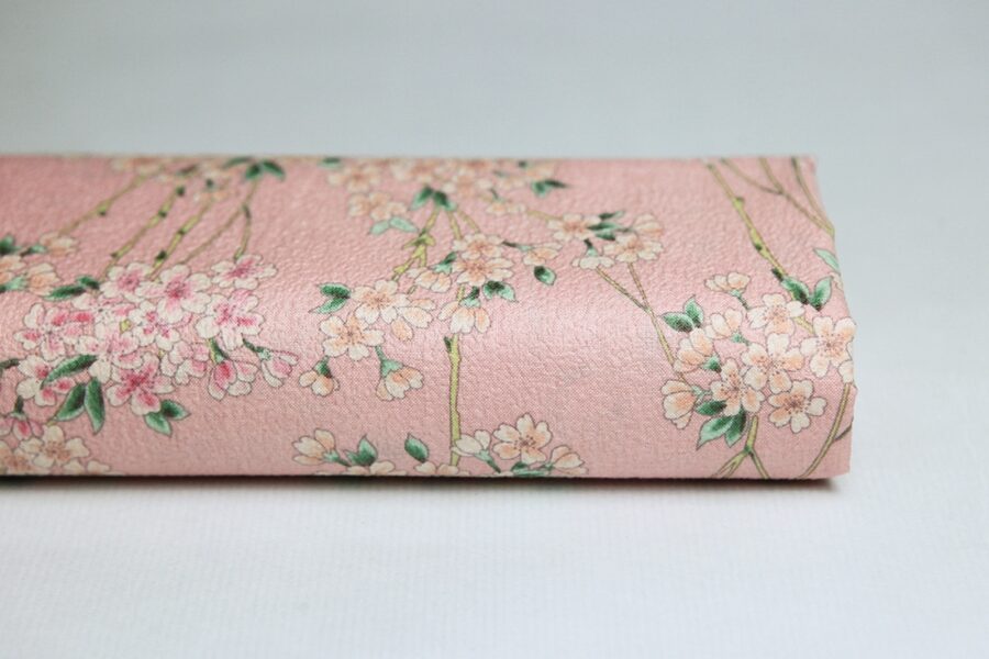 Pink Japanese Sakura fabric