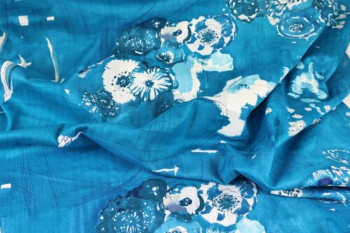 Tissu Nani IRO Komorebi coton bio bleu. japan fabric, Japanese textile, Japanese fabrics