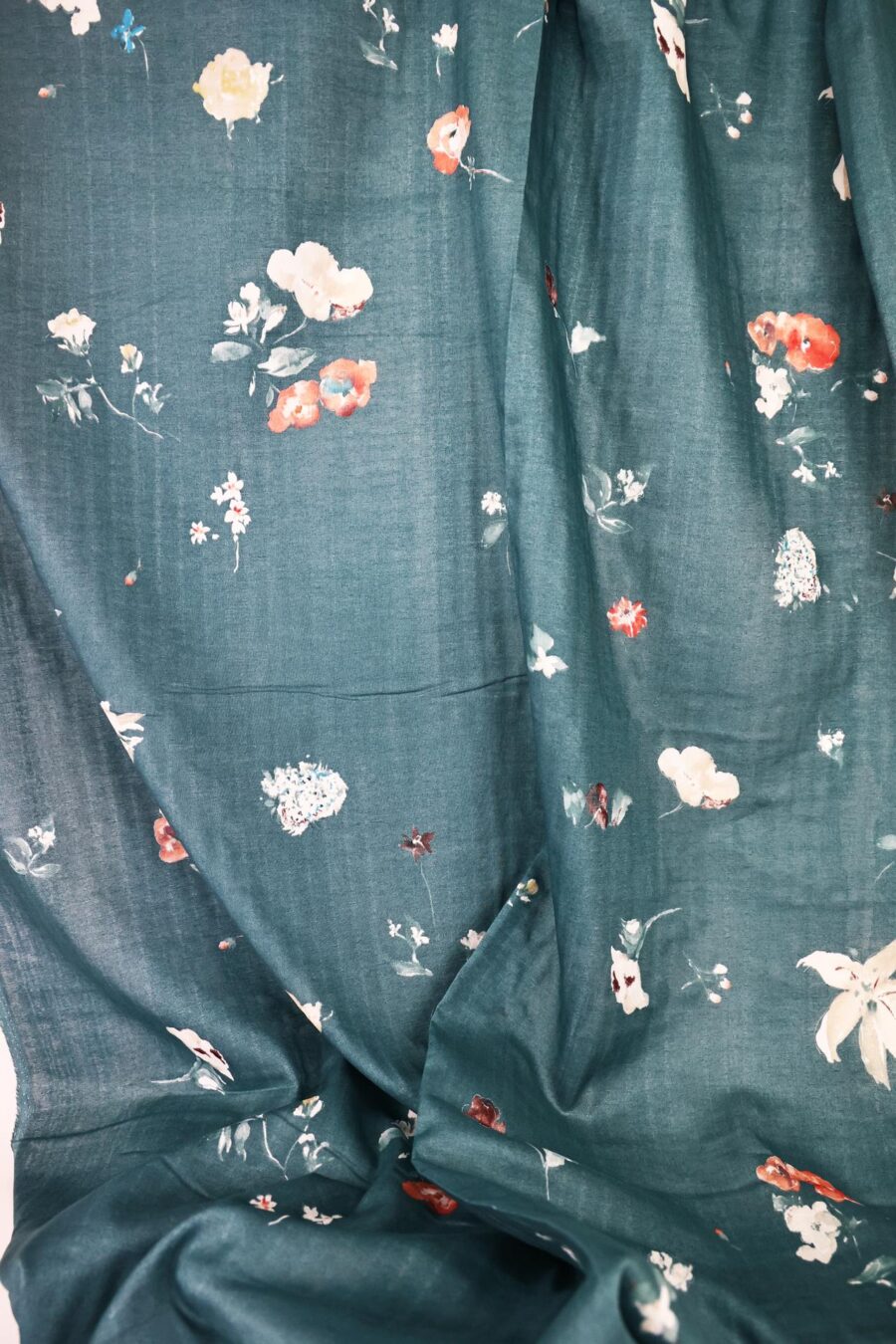 Tissu Nani IRO New morning coton bio bleu. Tissu bio, coton bio, organic cotton. tissu coton bio.