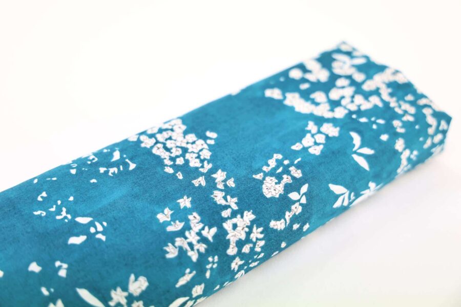 Nani IRO Lei Nani coton lawn bio bleu. Japanese fabric