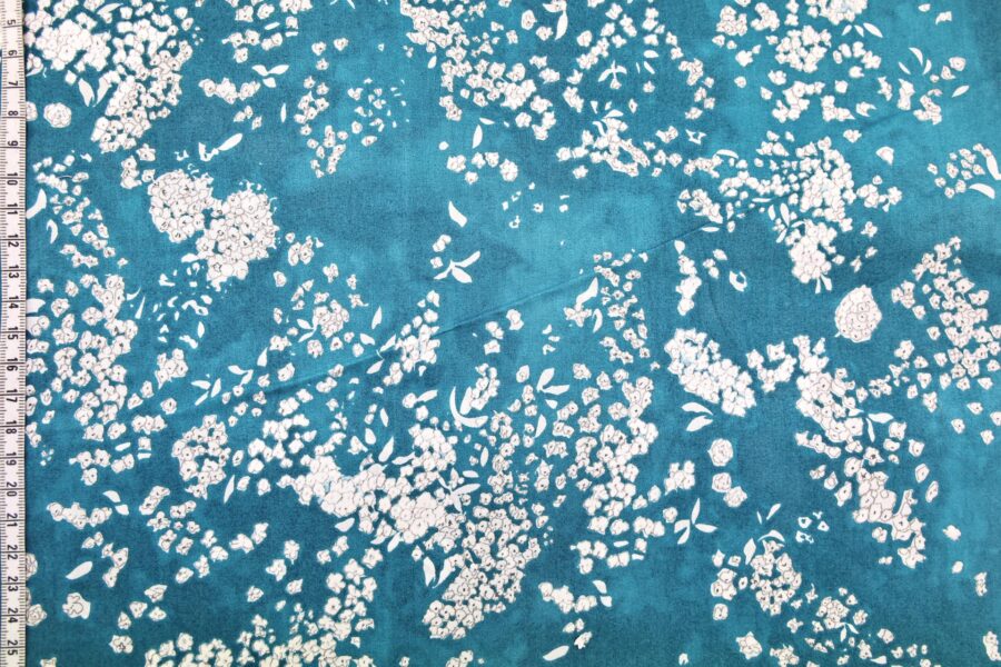 Nani IRO Lei Nani coton lawn bio bleu. Japanese fabric