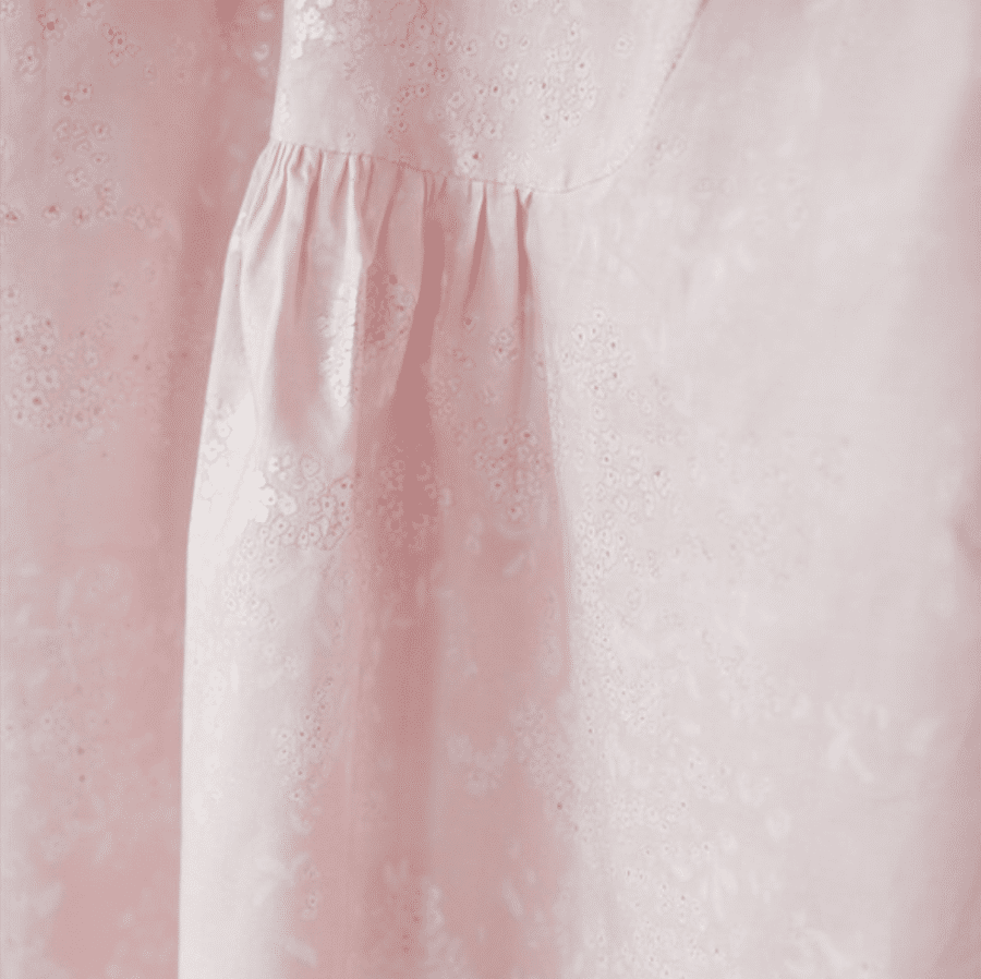 Nani IRO Lei Nani coton lawn bio rose. Japanese Fabric