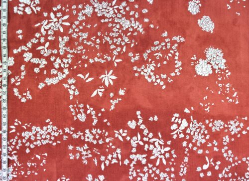 Nani IRO Lei Nani coton lawn bio rouge. Japanese fabric