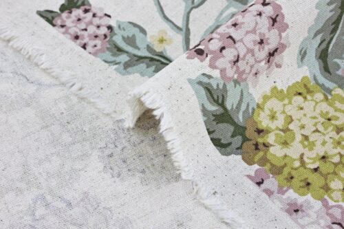 Canvas Japonais hortensia jaune. japanese fabric