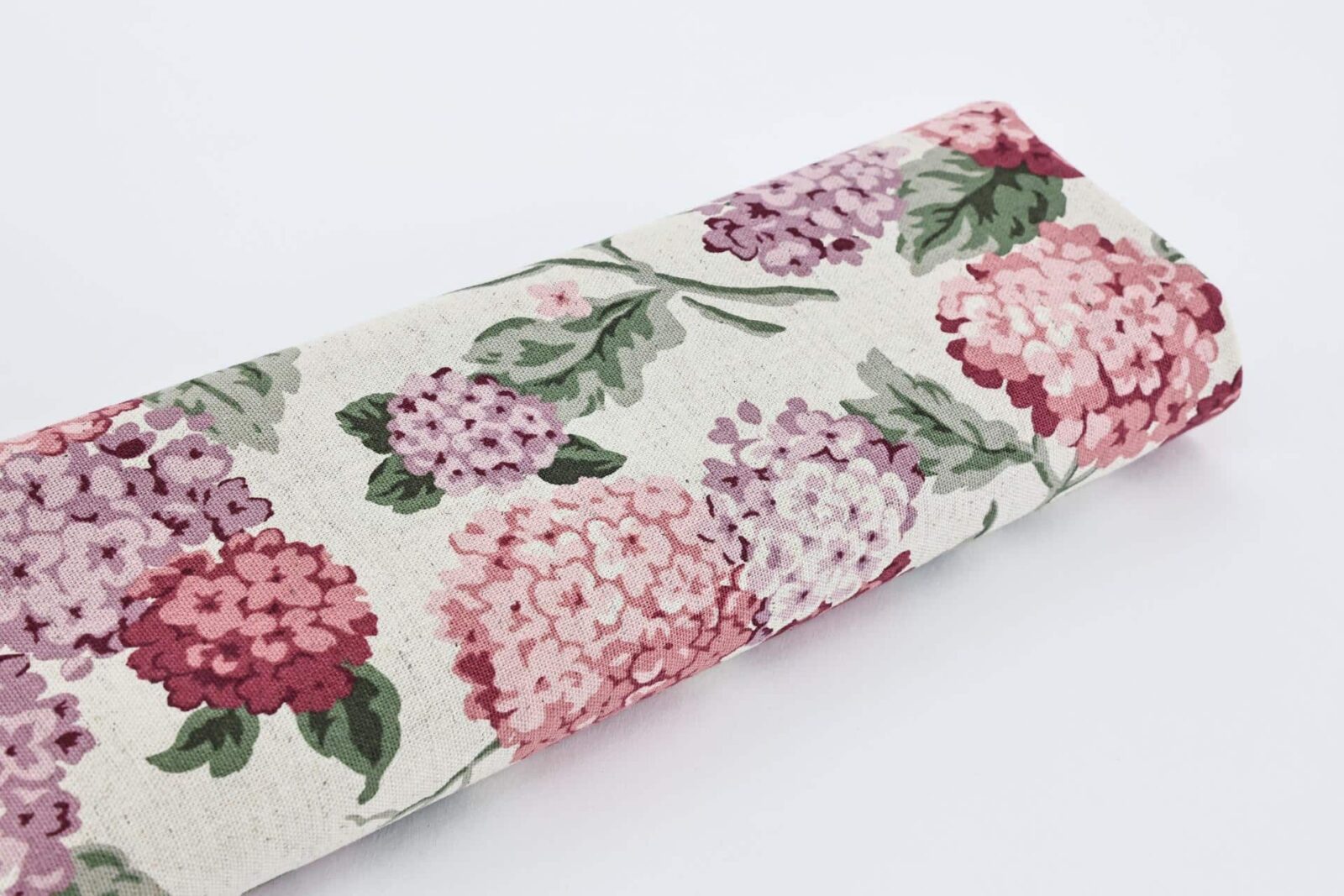 Canvas Japonais hortensia rose. Japanese fabric