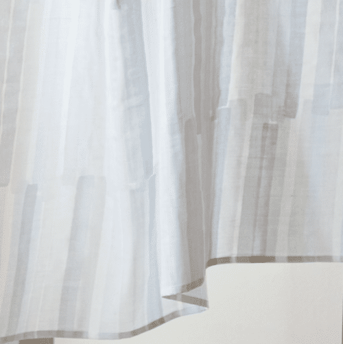 Tissu Nani IRO GRACE coton bio gris. Japanese fabric
