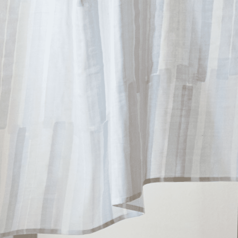 Tissu Nani IRO GRACE coton bio gris. Japanese fabric