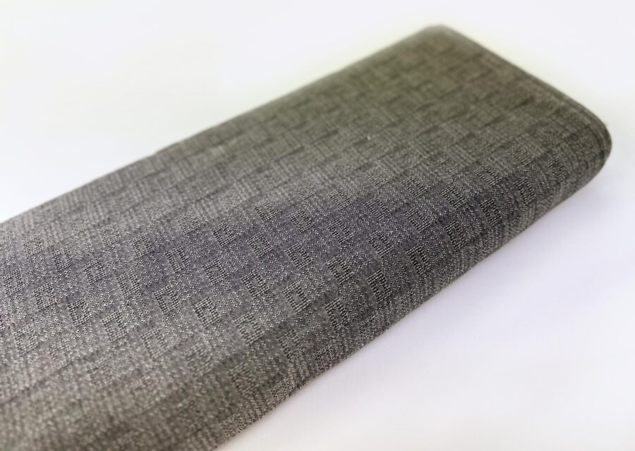 Tissu tissé beige carreaux pour patchwork Japonais