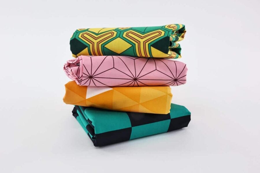 Tissus Japonais traditionnels - Inspirations Demon Slayer - DiY District