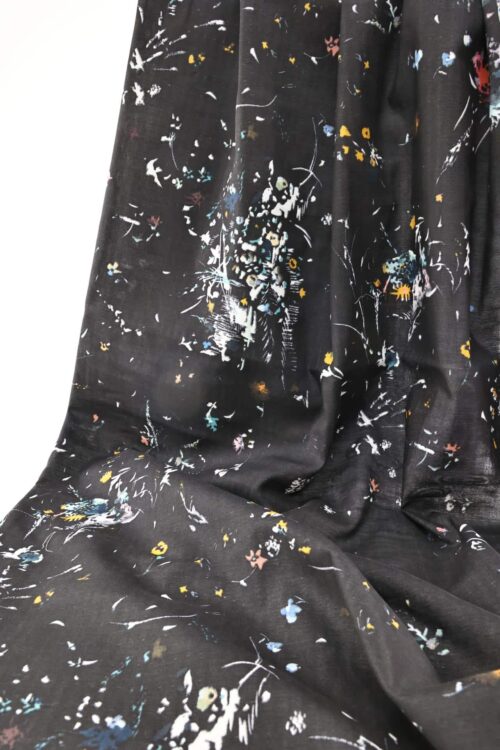 Nani IRO organic cotton double gauze ENCOUNTER black