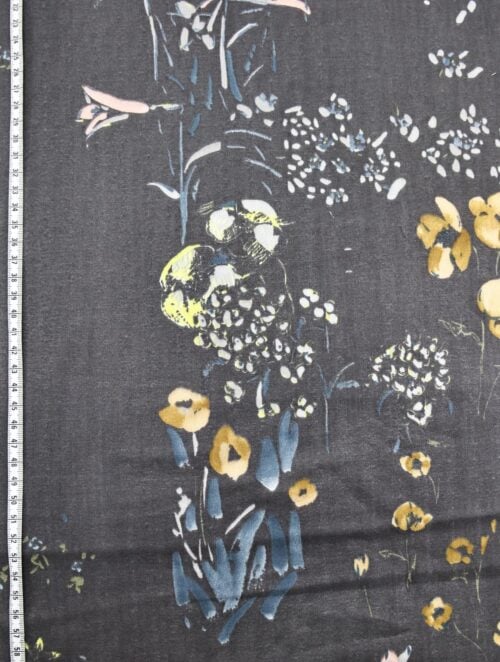Nani IRO organic cotton double gauze PAL dark grey