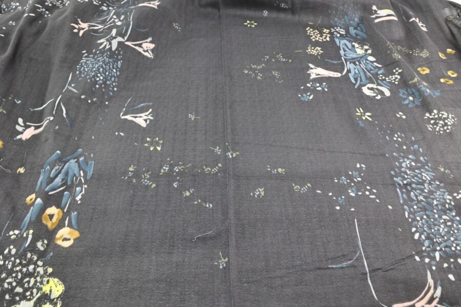 Nani IRO organic cotton double gauze PAL dark grey