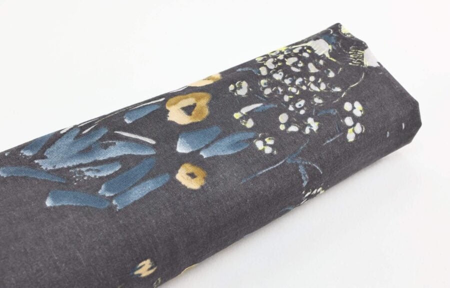 Nani IRO organic cotton double gauze PAL dark grey