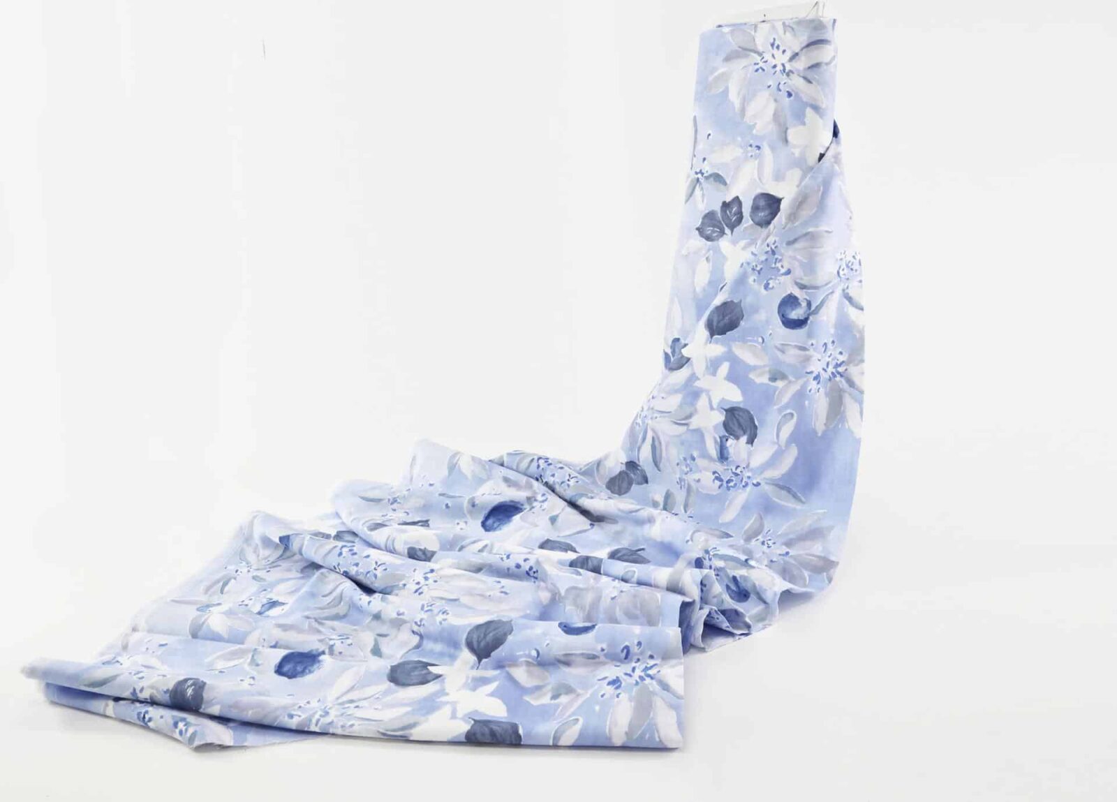 Nani IRO organic cotton double gauze Margo bleu