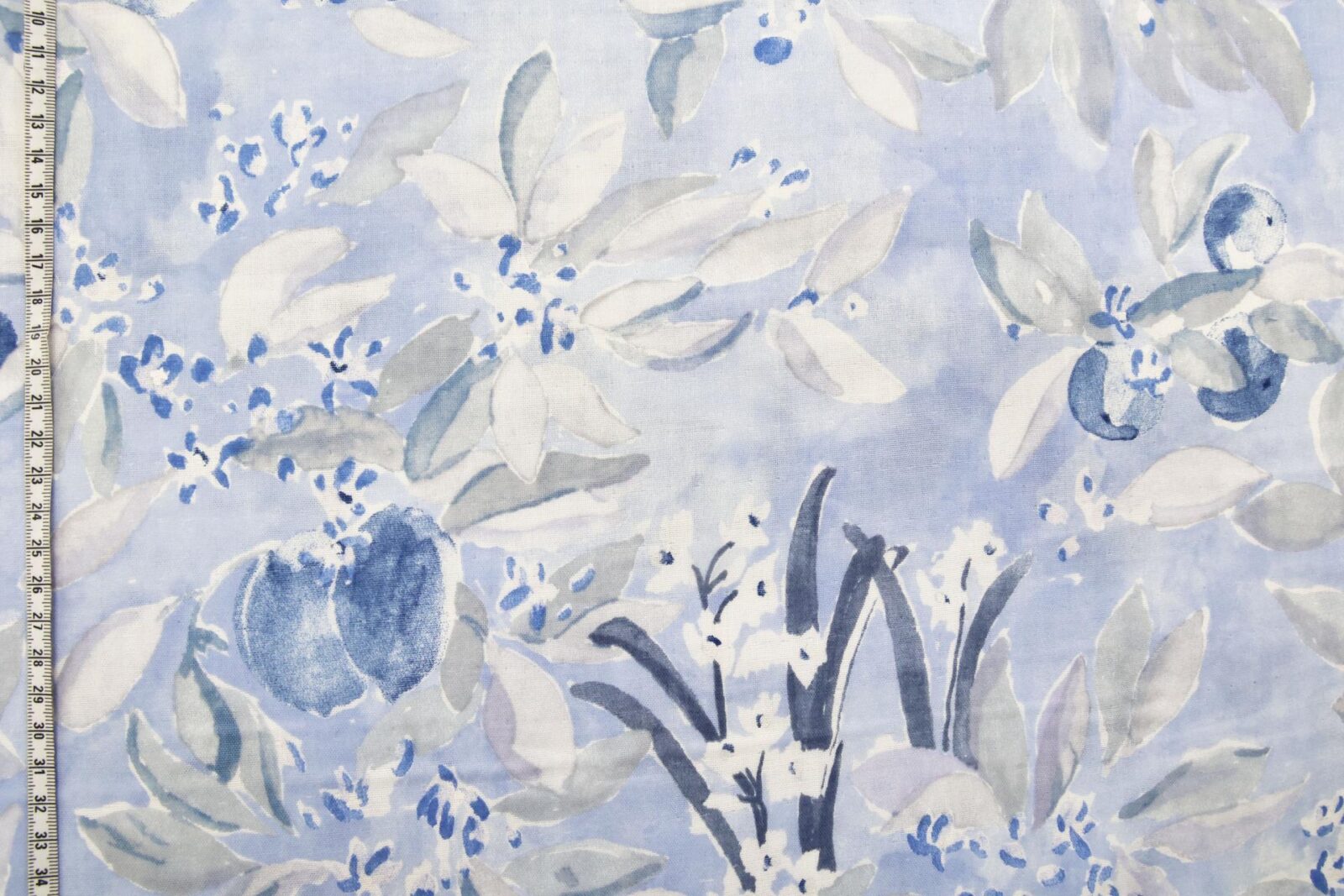 Nani IRO organic cotton double gauze Margo bleu