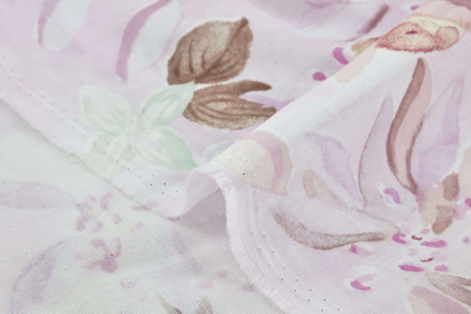 Nani IRO organic cotton double gauze Margo pink