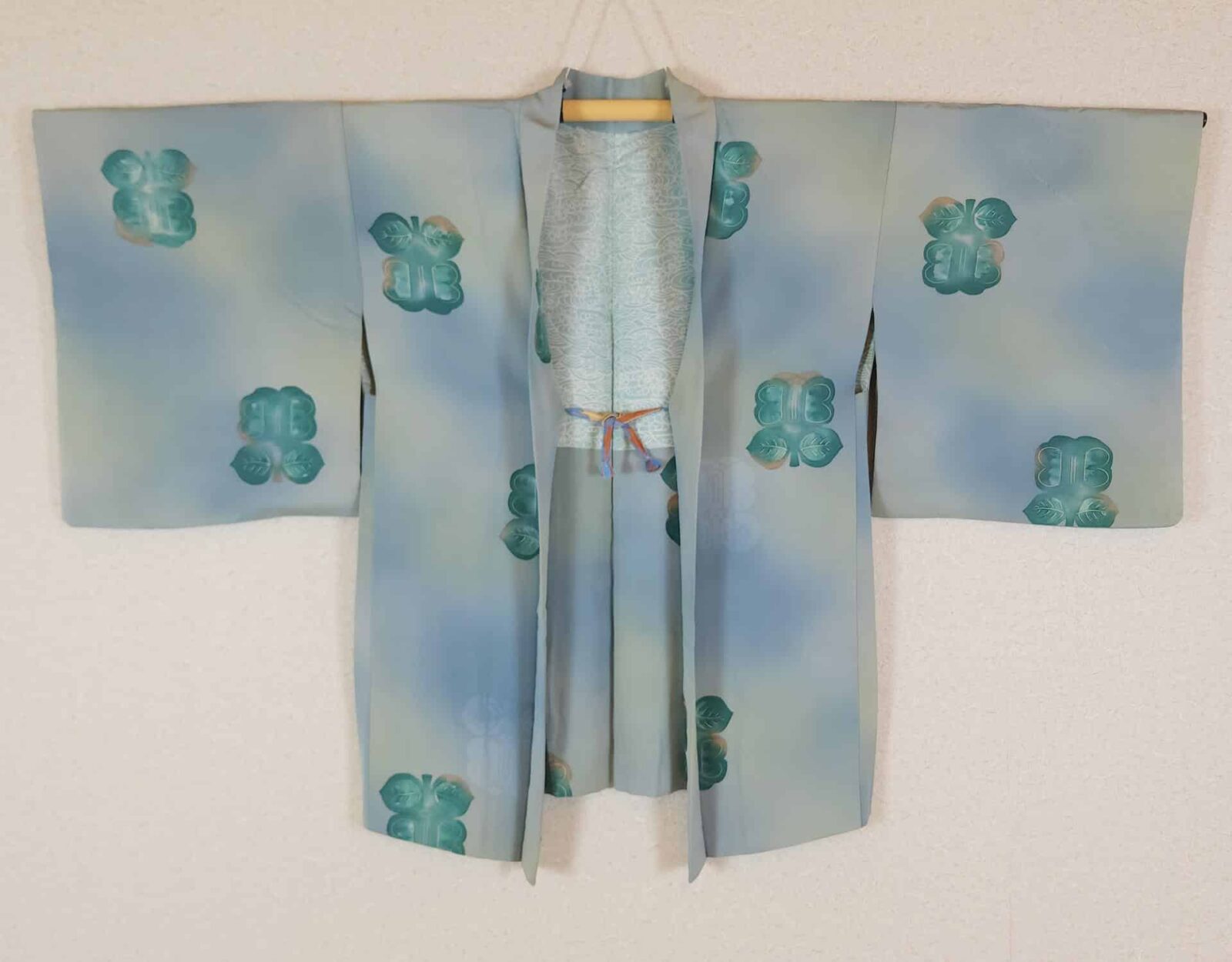 Blue-green gradient Haori