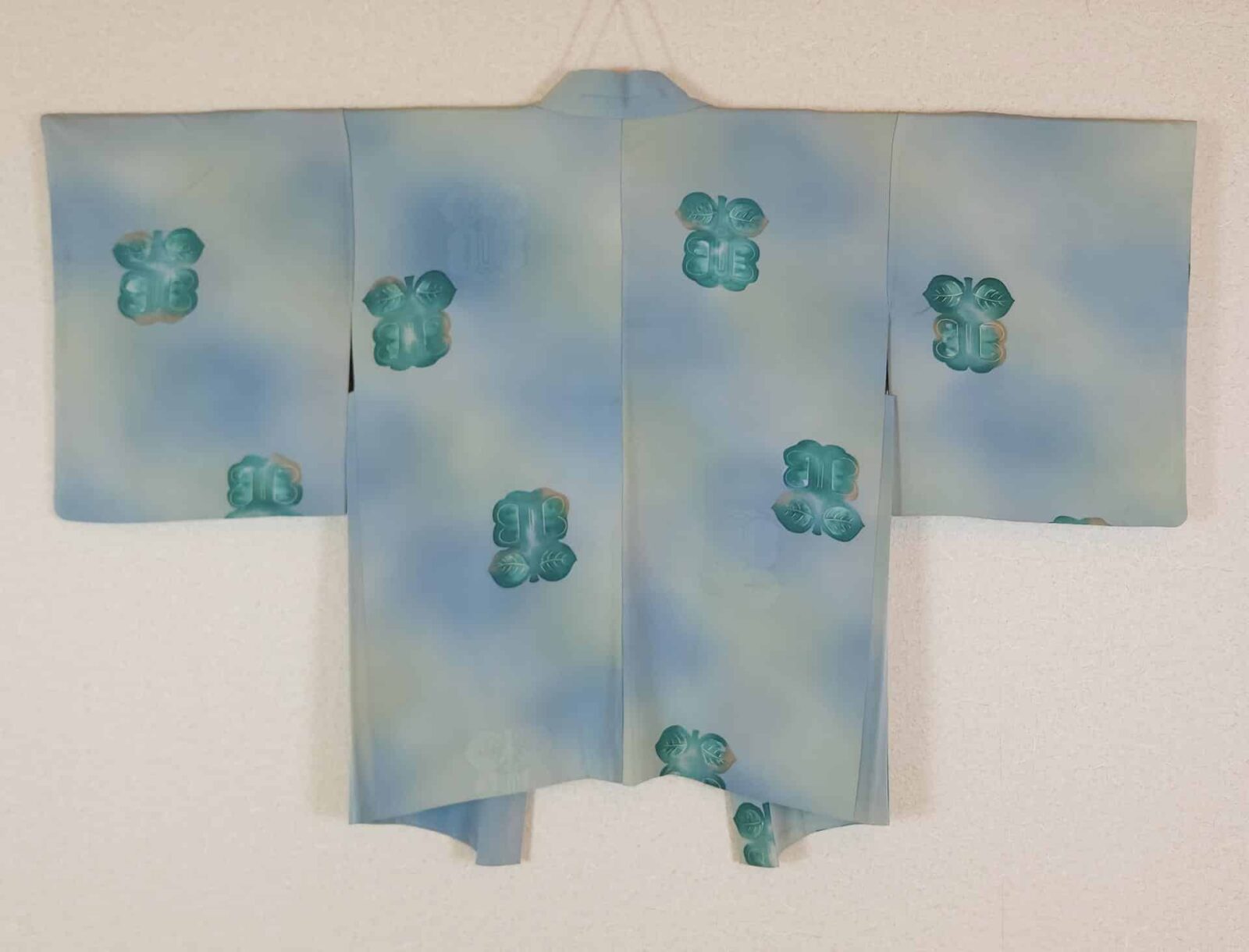 Blue-green gradient Haori
