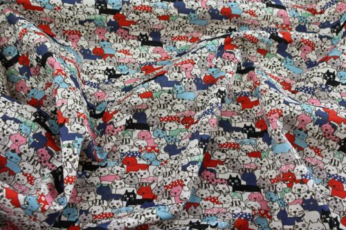 Kobayashi fabric – Colorful cats