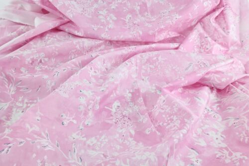 Nani IRO Lokomaikai organic pink cotton lawn