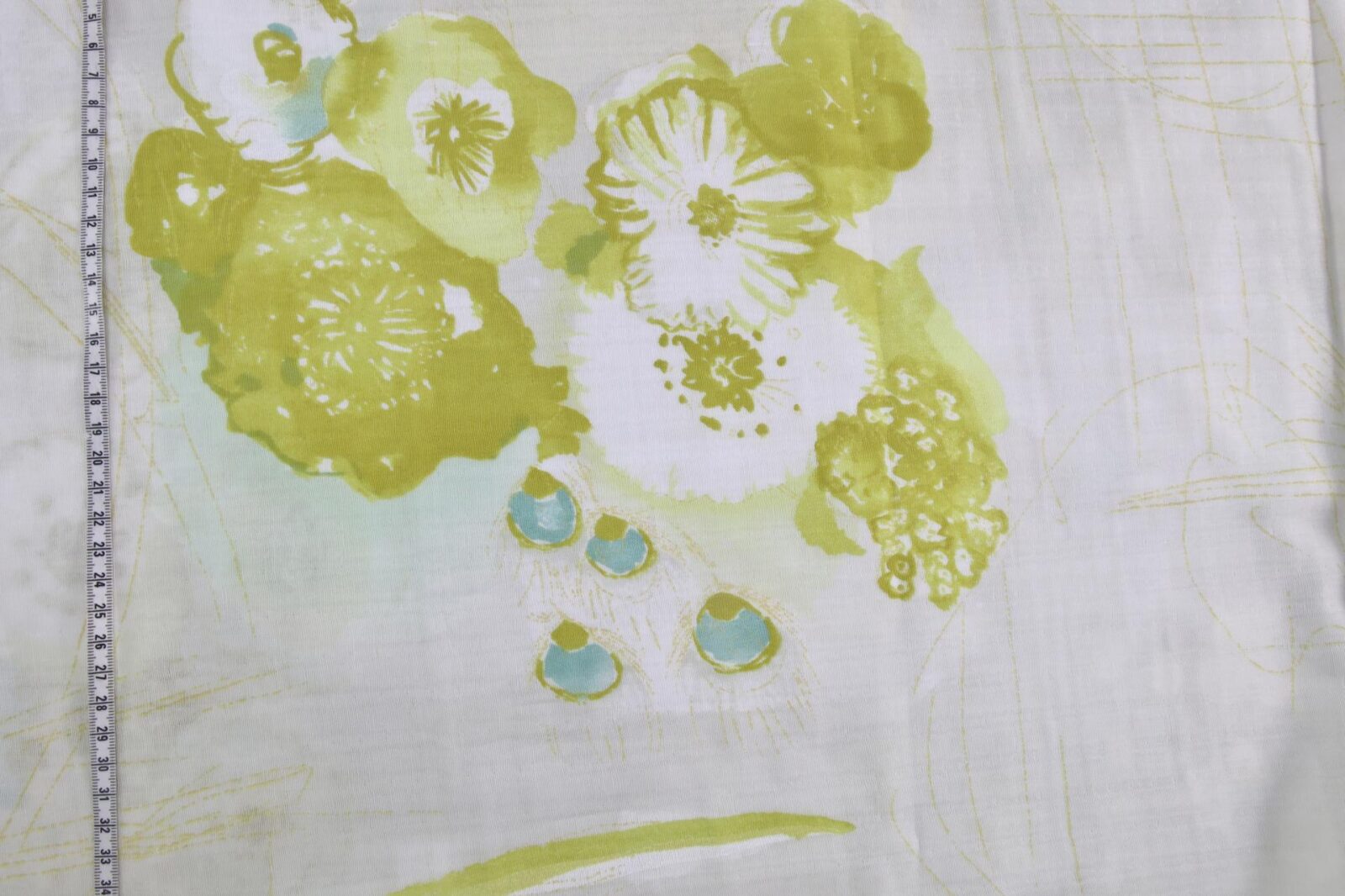 Nani IRO Komorebi organic cotton fabric yellow