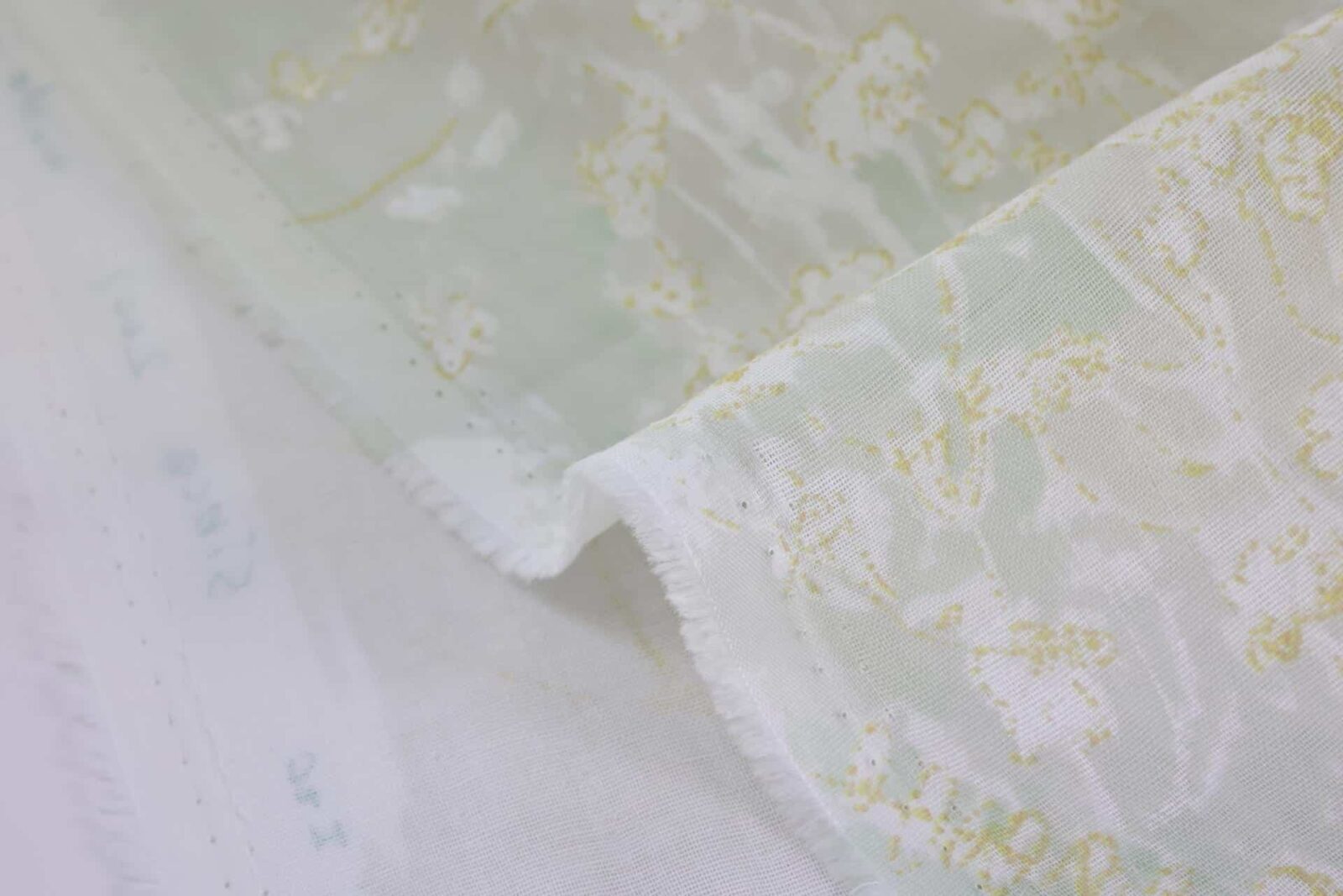 Nani IRO Komorebi organic cotton fabric yellow
