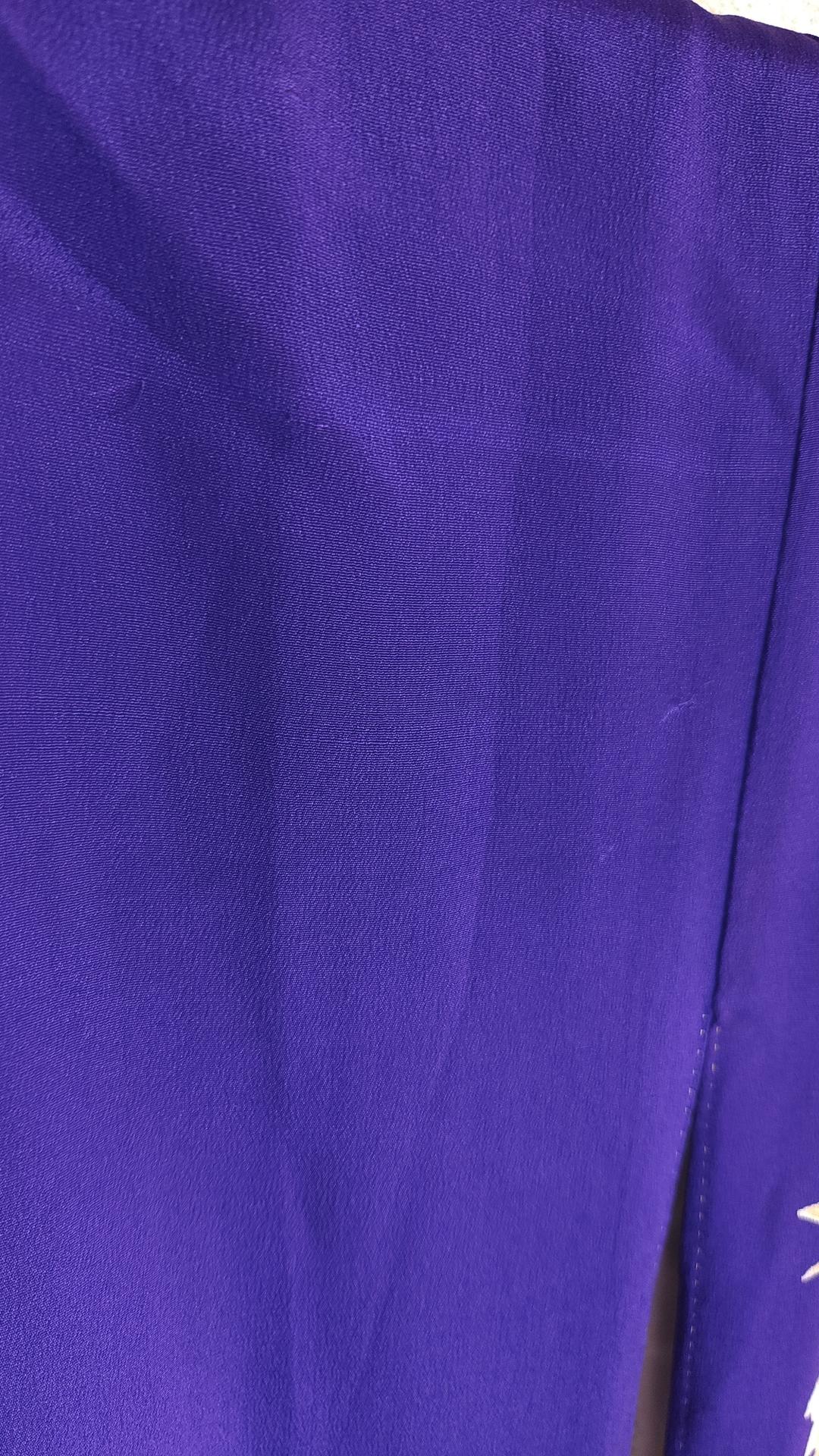 Antique hand-painted purple Kimono for girls