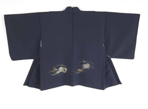 Black Haori with Tsuzumi drums