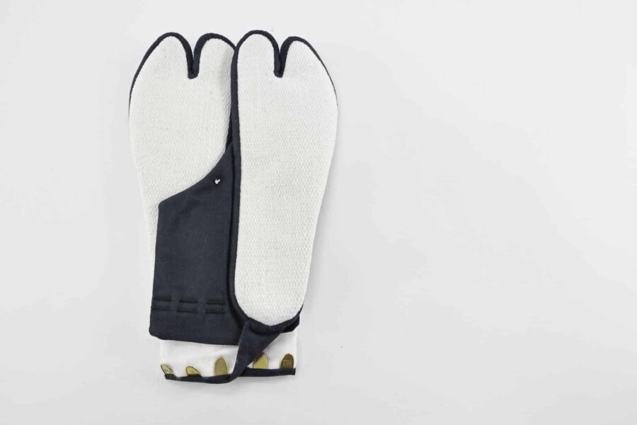 Black Tabi socks for Kimono – 25 cm