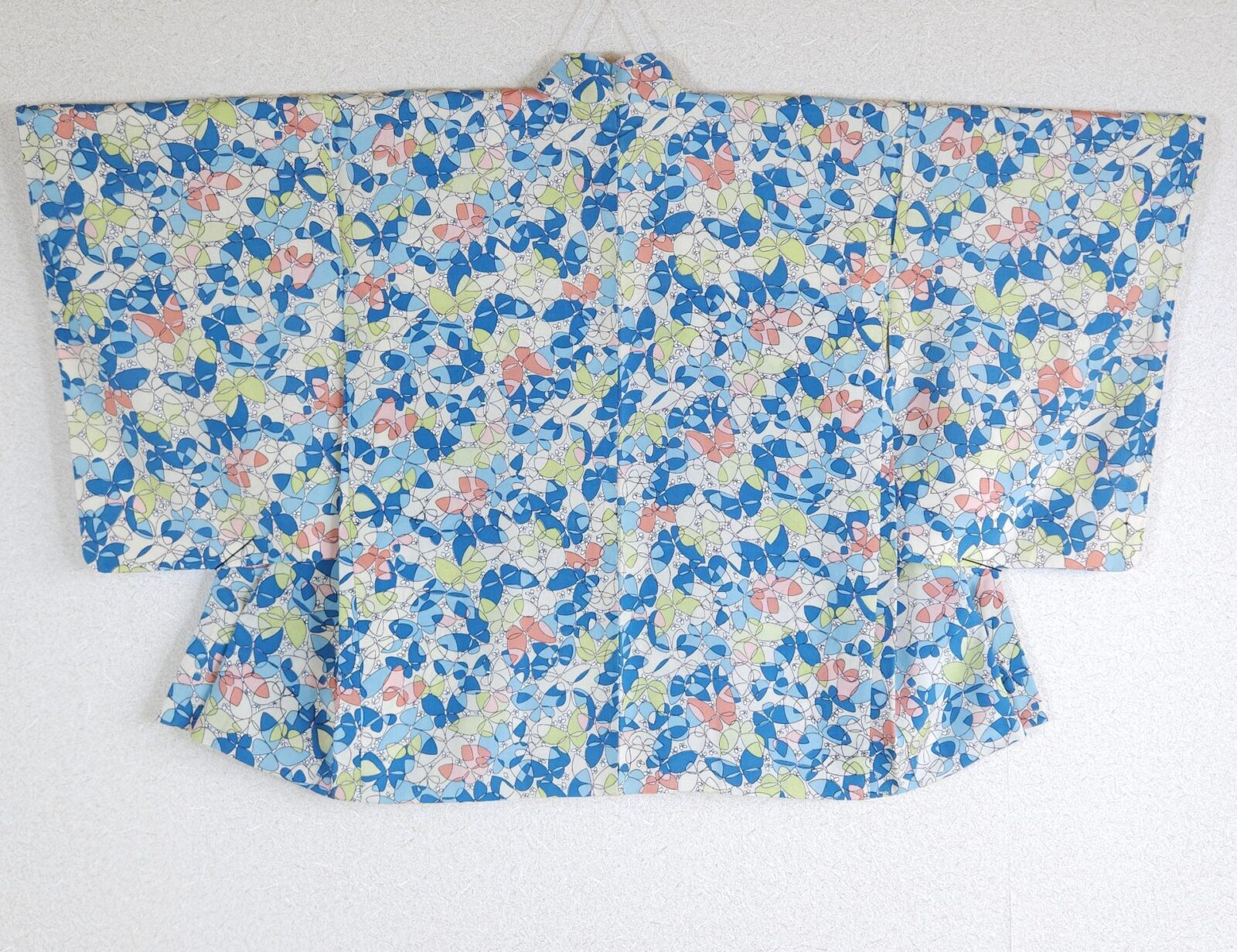 Colorful Haori with butterfly motifs
