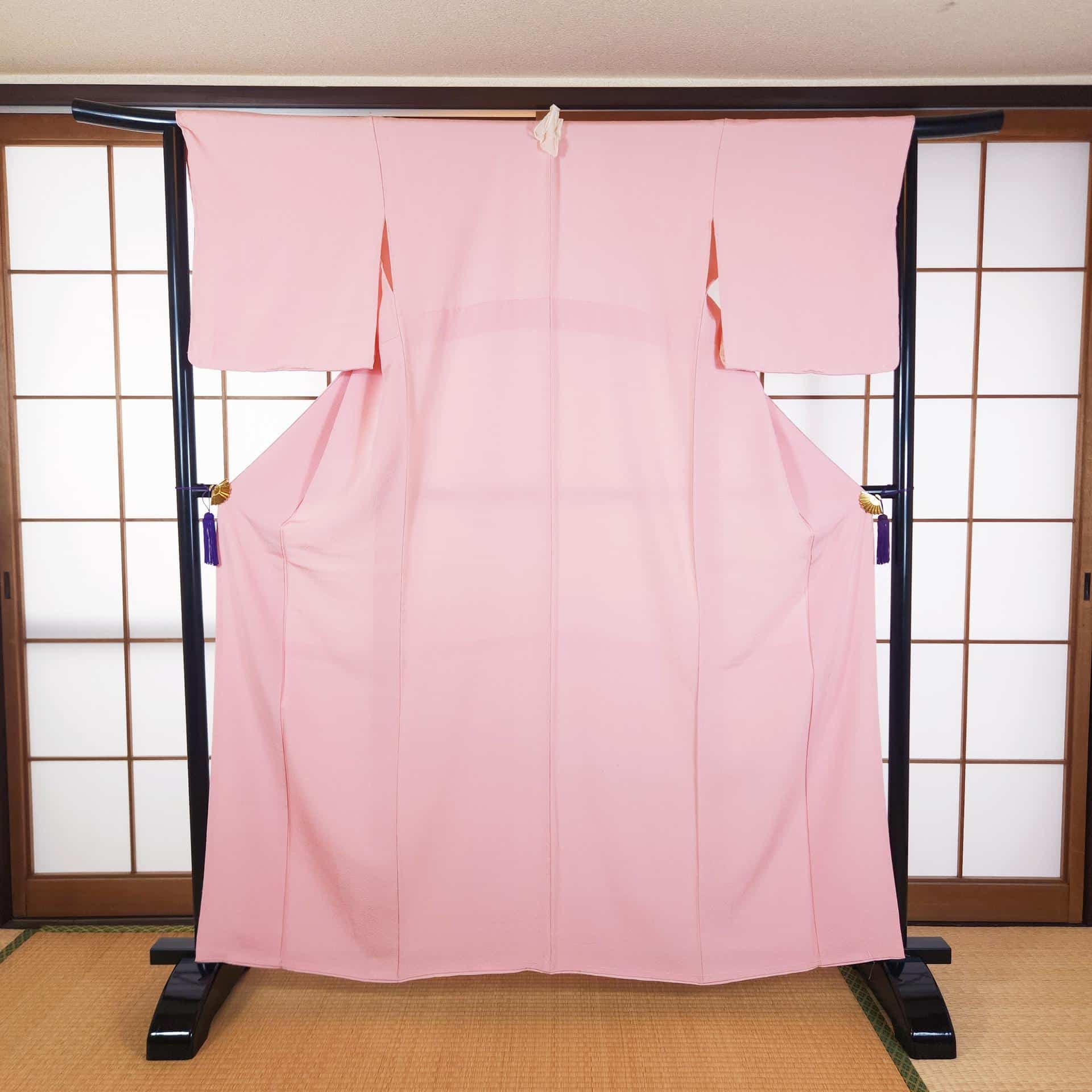 Elegant light pink Iromuji Kimono