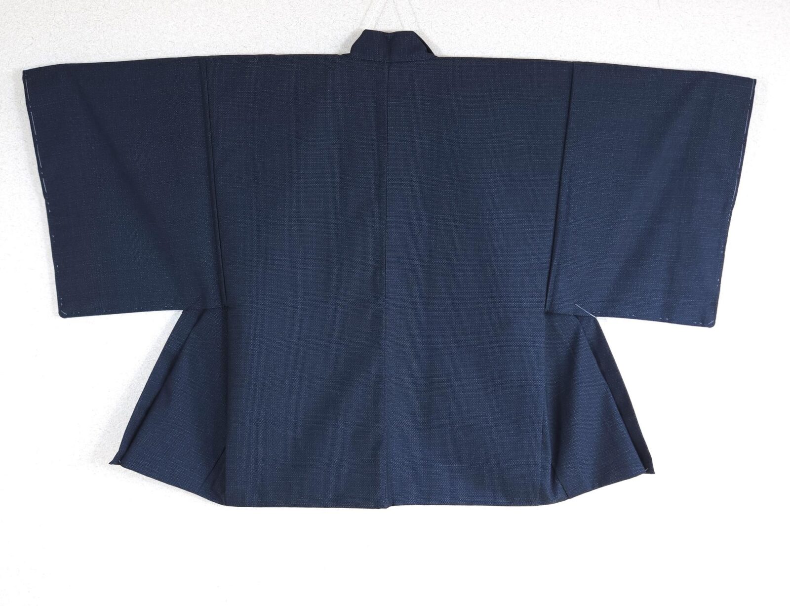 Men’s navy blue haori with eagle lining