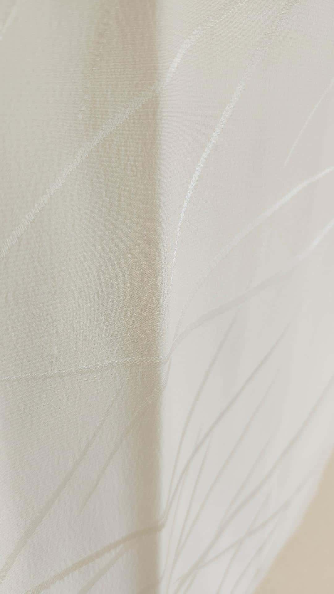 Nagajuban Matsu ivory color