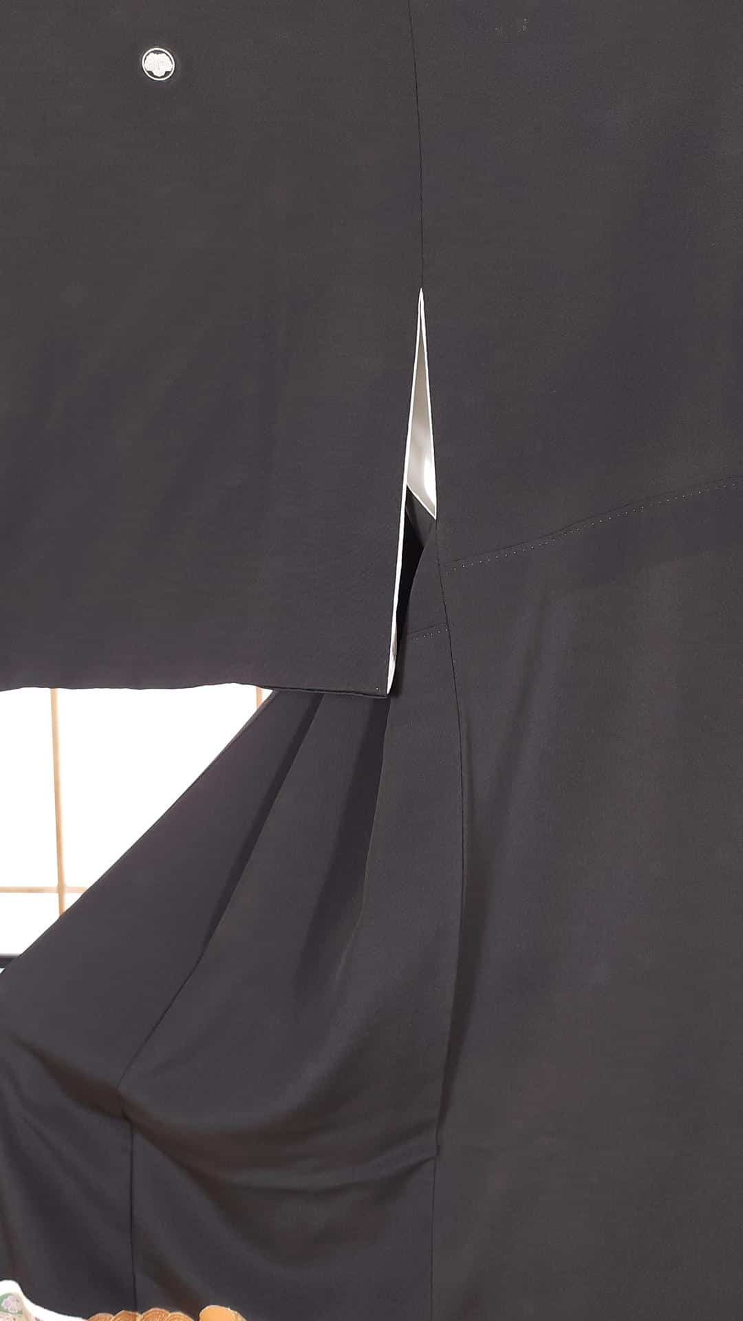 Vintage Kuro Tomesode with Noshi ribbons