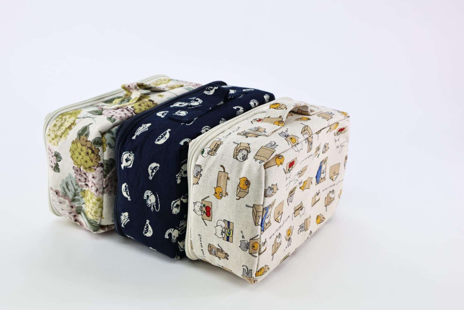 Cute Bento lunch bag Handmade