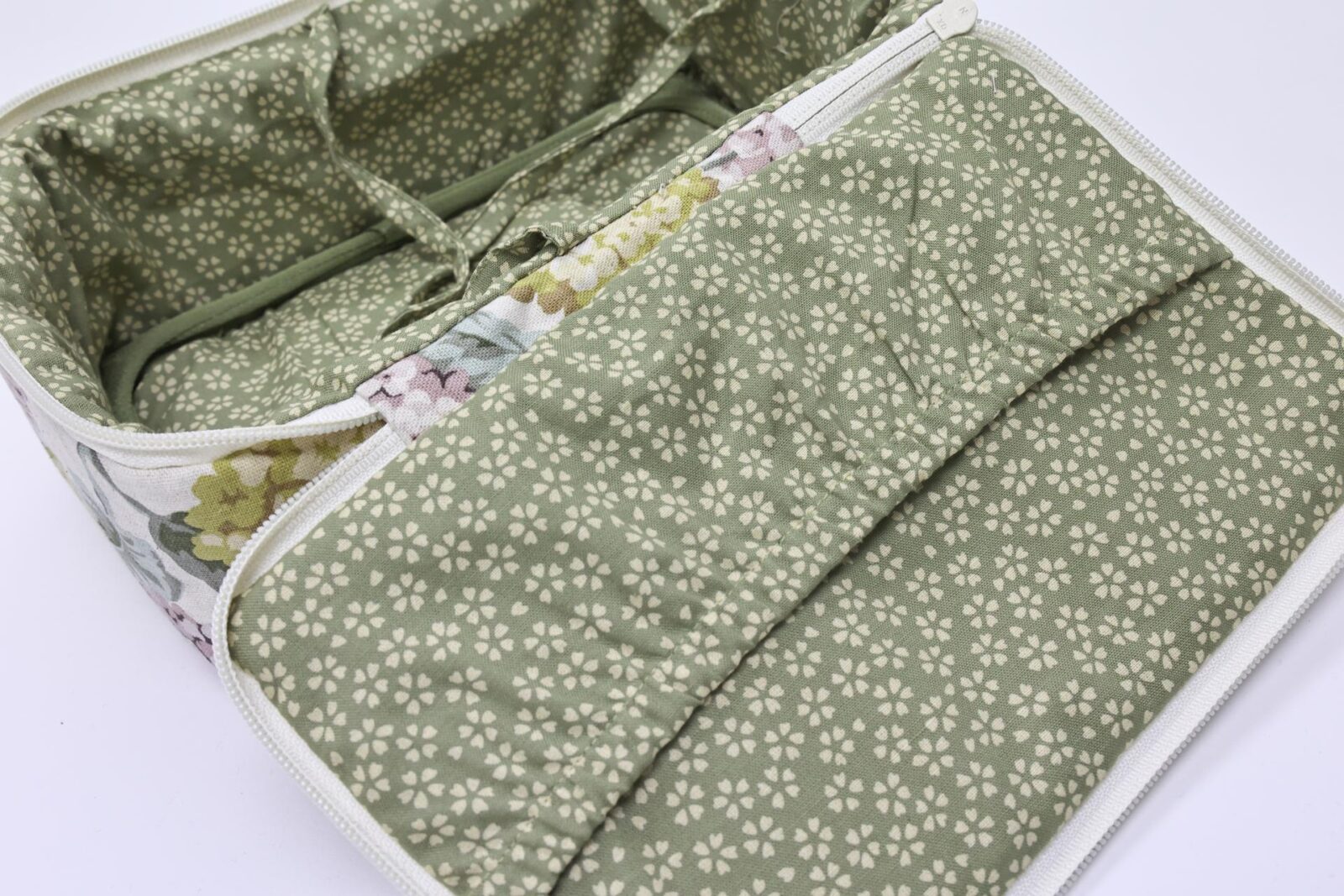 Cute Bento lunch bag Handmade - Hydrangeas