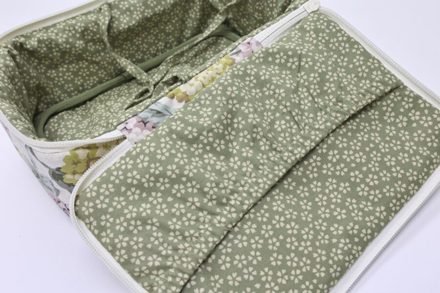Cute Bento lunch bag Handmade - Hydrangeas