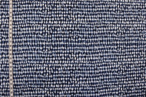 Japanese fabric with indigo Shibori print