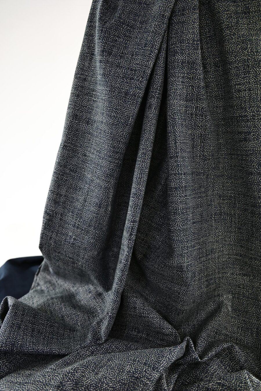 Traditional Japanese Kiku fabric ecru