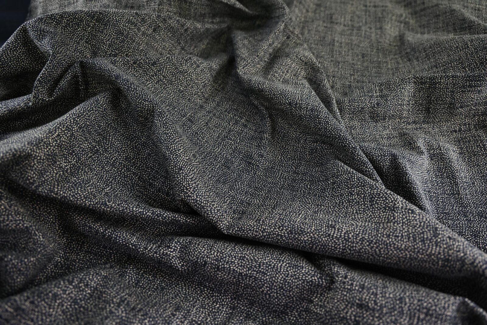 Traditional Japanese Kiku fabric ecru