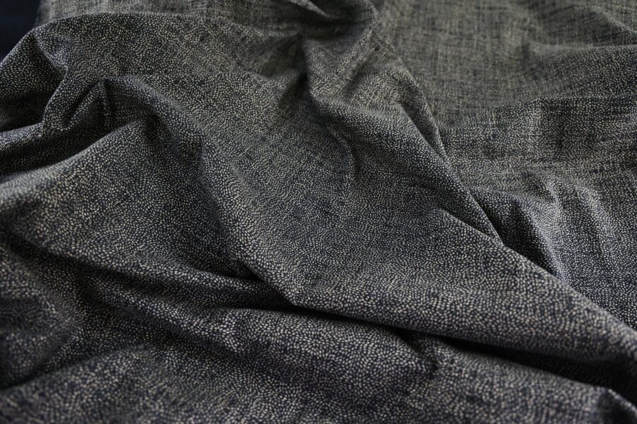 Traditional Japanese Kiku fabric ecru