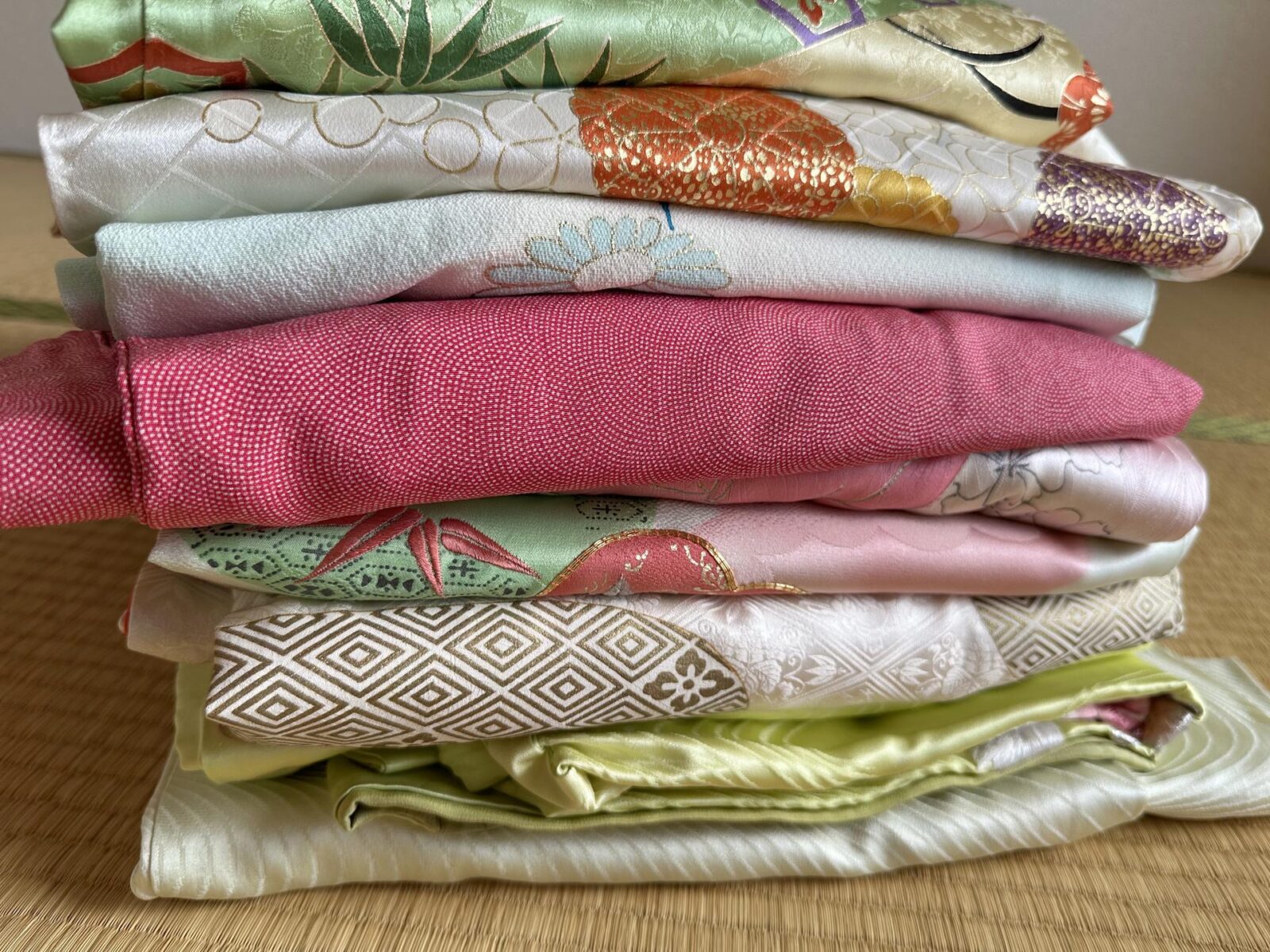 Set of 3 vintage Kimonos