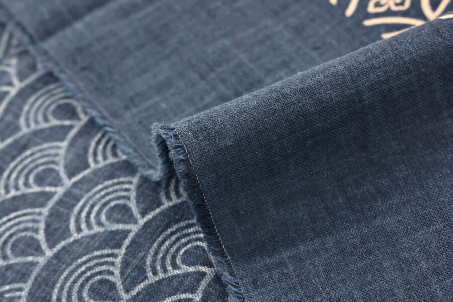 Japanese Tenassen fabric with traditional multi-patterns