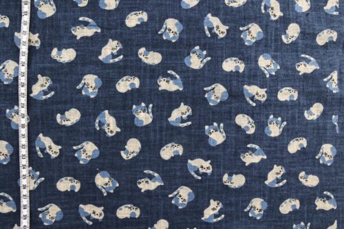 Japanese Tenassen fabric – Kawaii cats