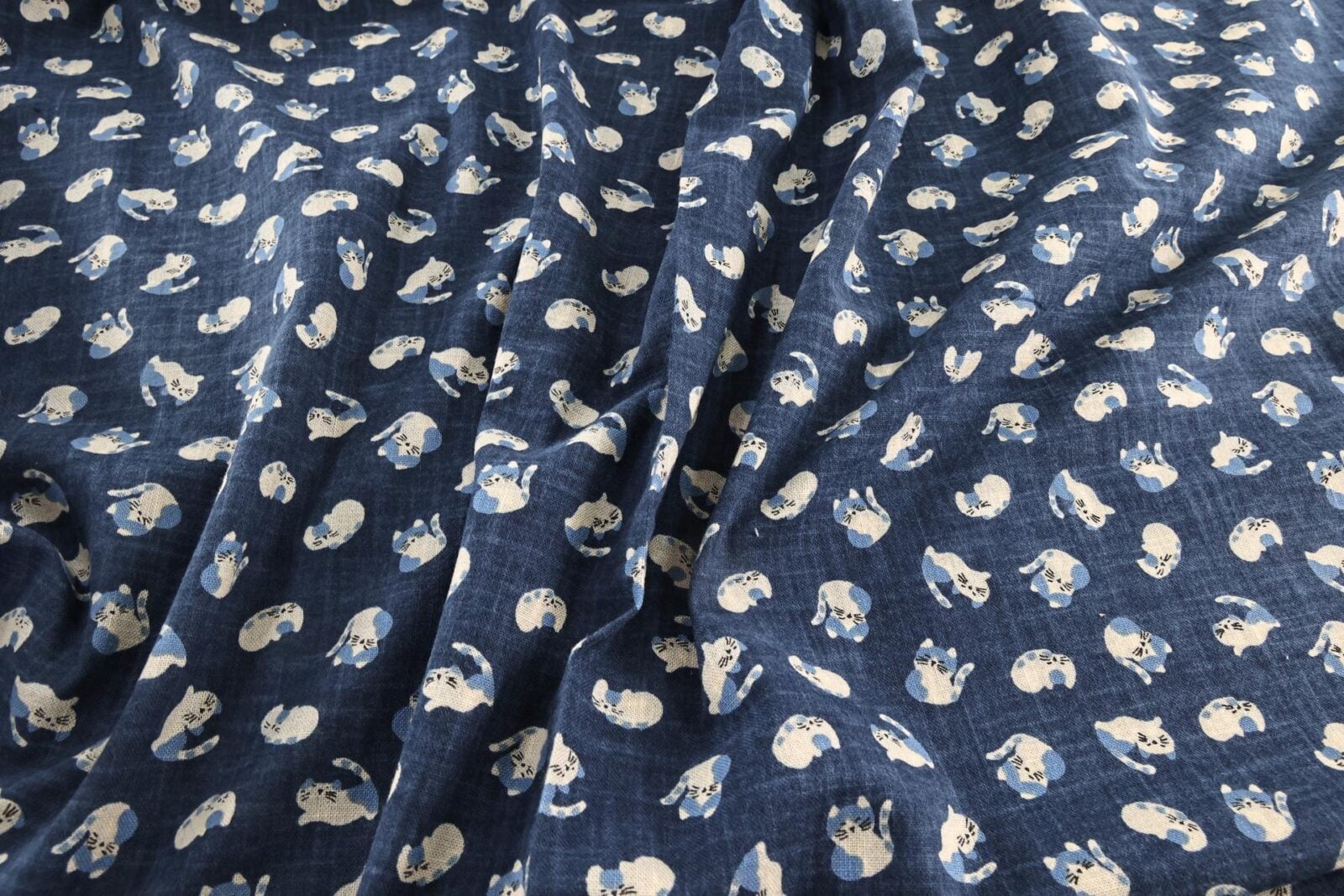 Japanese Tenassen fabric – Kawaii cats
