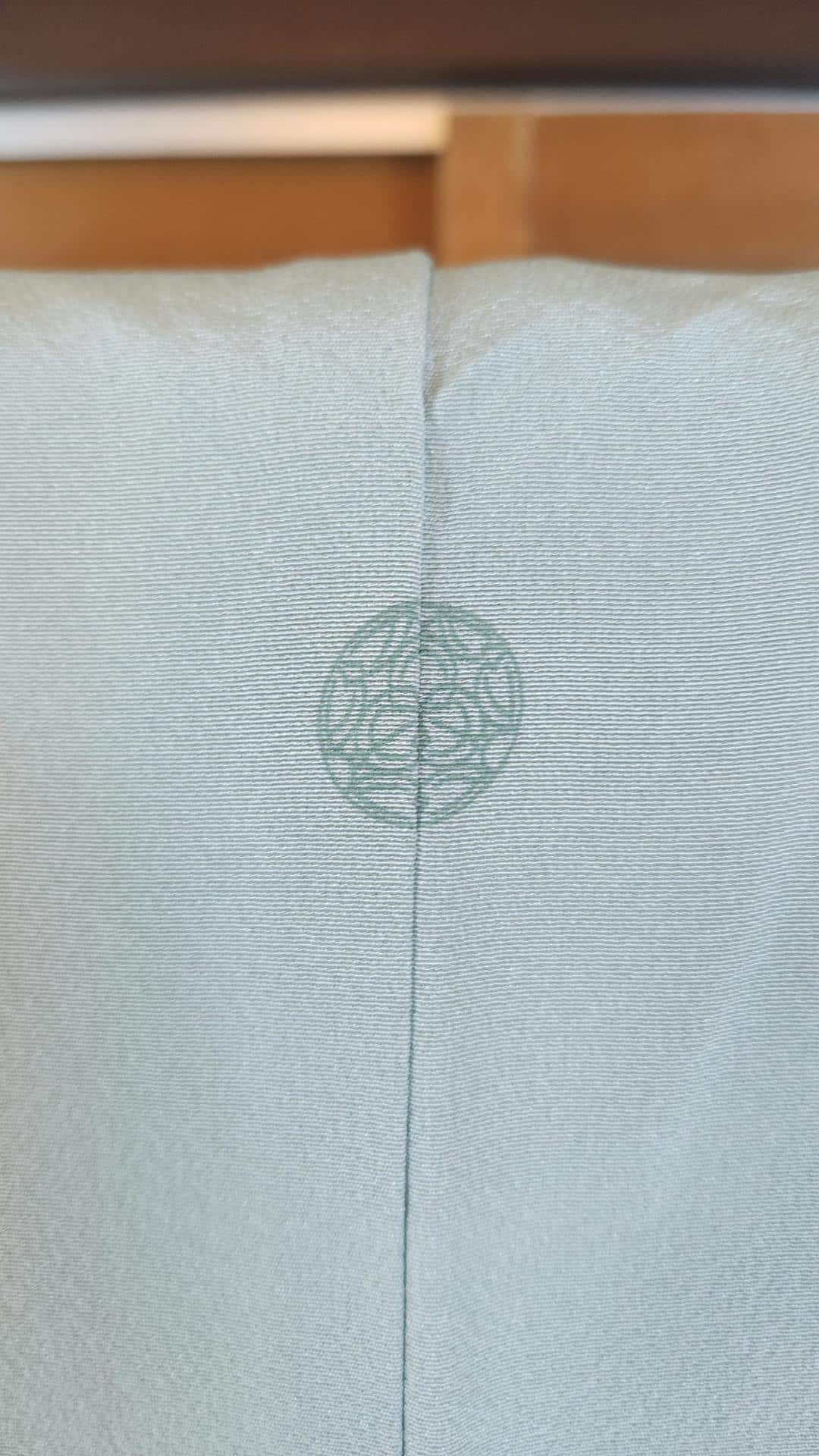 Iro Tomesode blue-gray with embroidered landscape