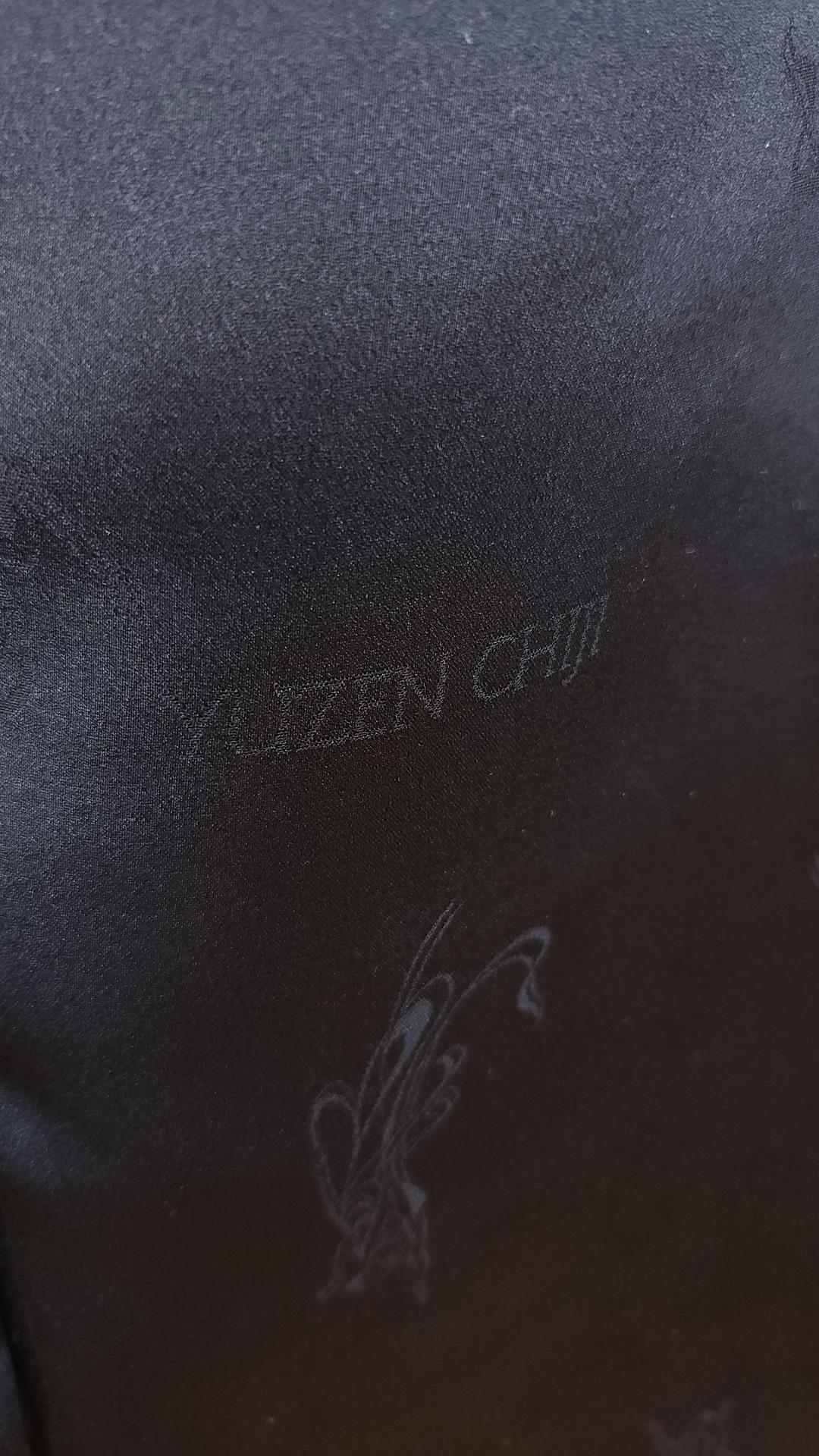 Kuro Tomesode with Tennyo Yuzen motif