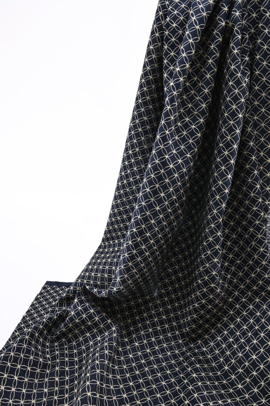 Traditional Japanese Shippou ecru fabric